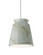 Small Trapezoid Pendant (254|CER-6425-STOC-NCKL-RIGID)