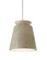 Small Trapezoid Pendant (254|CER-6425-PATA-NCKL-RIGID)