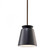 Small Trapezoid Pendant (254|CER-6425-CRB-DBRZ-RIGID)
