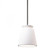 Small Trapezoid Pendant (254|CER-6425-BIS-NCKL-RIGID)