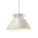 Trapezoid 1-Light LED Pendant (254|CER-6420-MAT-ABRS-RIGID-LED1-700)