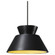 Trapezoid 1-Light LED Pendant (254|CER-6420-CBGD-MBLK-RIGID-LED1-700)