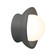Mini Coupe Wall Sconce (254|CER-3035-GRY)