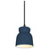 Large Hourglass LED Pendant (254|CER-6515-MID-MBLK-BKCD-LED1-700)