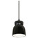 Large Hourglass LED Pendant (254|CER-6515-CRB-MBLK-BKCD-LED1-700)