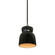 Large Hourglass Pendant (254|CER-6515-CBGD-NCKL-BKCD)