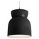 Large Hourglass LED Pendant (254|CER-6515-BLK-ABRS-WTCD-LED1-700)