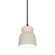 Large Hourglass Pendant (254|CER-6515-BIS-MBLK-BKCD)