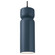 Tall Hourglass LED Pendant (254|CER-6510-MID-MBLK-BKCD-LED1-700)