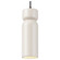 Tall Hourglass LED Pendant (254|CER-6510-MAT-DBRZ-BKCD-LED1-700)