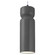 Tall Hourglass LED Pendant (254|CER-6510-GRY-MBLK-WTCD-LED1-700)