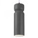 Tall Hourglass Pendant (254|CER-6510-GRY-DBRZ-WTCD)