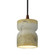 Short Hourglass Pendant (254|CER-6500-TRAG-DBRZ-BKCD)