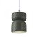 Short Hourglass Pendant (254|CER-6500-PWGN-NCKL-WTCD)