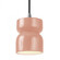 Short Hourglass Pendant (254|CER-6500-BSH-CROM-BKCD)