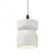 Short Hourglass Pendant (254|CER-6500-BIS-MBLK-WTCD)