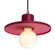 Saucer Pendant (254|CER-6325-CRSE-CROM-BKCD)