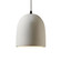 Small Bell LED Pendant (254|CER-9610-BIS-MBLK-WTCD-LED1-700)