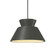 Trapezoid 1-Light LED Pendant (254|CER-6420-PWGN-NCKL-BKCD-LED1-700)