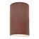 Large ADA LED Cylinder - Closed Top (Outdoor) (254|CER-5260W-CLAY-LED1-1000)