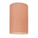 Small LED Cylinder w/ Perfs - Closed Top (254|CER-0990-BSH-LED1-1000)