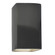 Large LED Rectangle - Open Top & Bottom (254|CER-0955-GRY-LED2-2000)