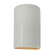 Small LED Cylinder - Closed Top (254|CER-0940-MTGD-LED1-1000)