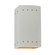 Small Rectangle w/ Perfs - Open Top & Bottom (Outdoor) (254|CER-0925W-MTGD)