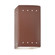 Small LED Rectangle w/ Perfs - Open Top & Bottom (Outdoor) (254|CER-0925W-CLAY-LED1-1000)