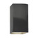 Small LED Rectangle - Open Top & Bottom (Outdoor) (254|CER-0915W-GRY-LED1-1000)