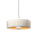 Dish Pendant (254|CER-6460-MTGD-NCKL-BKCD)