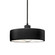 Dish Pendant (254|CER-6460-CRB-MBLK-BKCD)