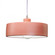 Dish Pendant (254|CER-6460-BSH-NCKL-WTCD)