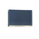 Large ADA Outdoor LED Wide Rectangle - Open Top & Bottom (254|CER-5655W-MDMT)
