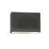 Large ADA Outdoor LED Wide Rectangle - Open Top & Bottom (254|CER-5655W-GRY)