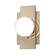 Luna ADA 1-Light LED Wall Sconce (254|FSN-4041-CLOP-BRSS)