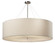 Classic 48” LED Drum Pendant (254|FAB-9597-WHTE-NCKL-LED8-5600) Classic 48” LED Drum Pendant (254|FAB-9597-WHTE-NCKL-LED8-5600)