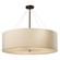 Classic 36'' LED Drum Pendant (254|FAB-9594-CREM-DBRZ-LED8-5600)