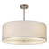 Classic 24'' LED Drum Pendant (254|FAB-9592-WHTE-NCKL-LED6-4200)