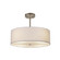 Classic 18'' Drum Pendant (254|FAB-9591-WHTE-NCKL)