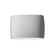 Wide ADA Large Oval Wall Sconce - Closed Top (254|CER-8898-BIS)