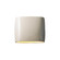 Wide ADA Oval Wall Sconce - Closed Top (254|CER-8850-CRK)