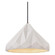 Geometric 1-Light LED Pendant (254|CER-6450-BIS-DBRZ-BKCD-LED1-700)