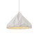 Geometric 1-Light LED Pendant (254|CER-6450-BIS-ABRS-WTCD-LED1-700)