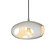 Punch 1-Light Pendant (254|CER-6440-MAT-NCKL-BKCD)