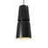Small Cone 1-Light Pendant (254|CER-6430-CRB-NCKL-BKCD)