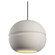 Large Sphere 1-Light LED Pendant (254|CER-6415-BIS-NCKL-BKCD-LED2-1400)