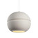 Large Sphere 1-Light LED Pendant (254|CER-6415-BIS-CROM-WTCD-LED2-1400)