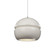 Small Sphere 1-Light LED Pendant (254|CER-6410-MAT-NCKL-WTCD-LED1-700)