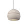 Small Sphere 1-Light Pendant (254|CER-6410-BIS-MBLK-BKCD)